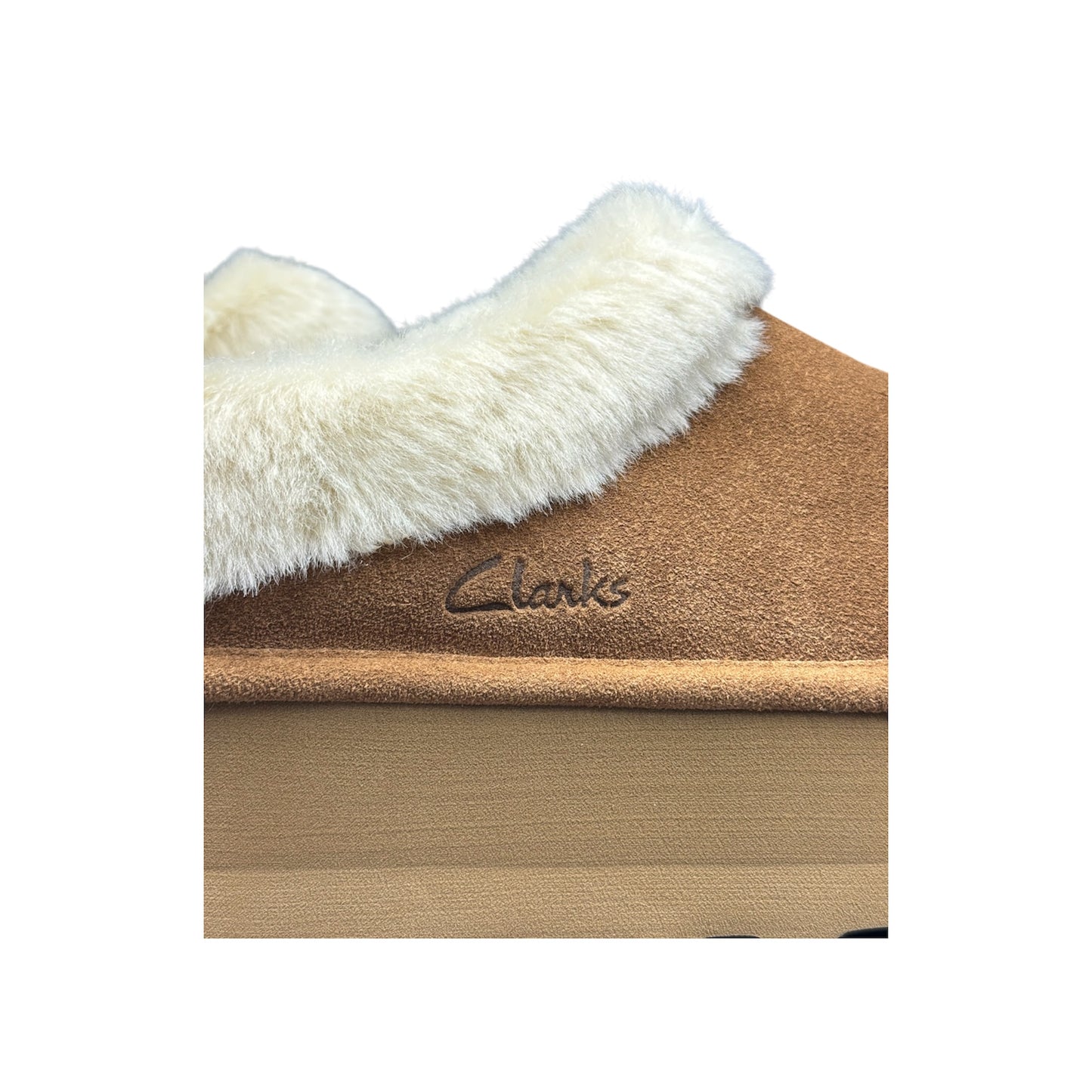 CLARKS PLATFORM CHESTNUT