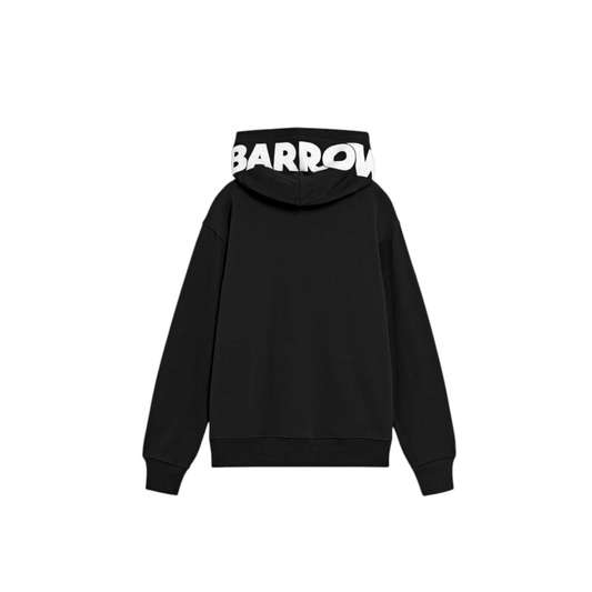 BARROW FELPA CON CAPPUCCIO ICON BLACK