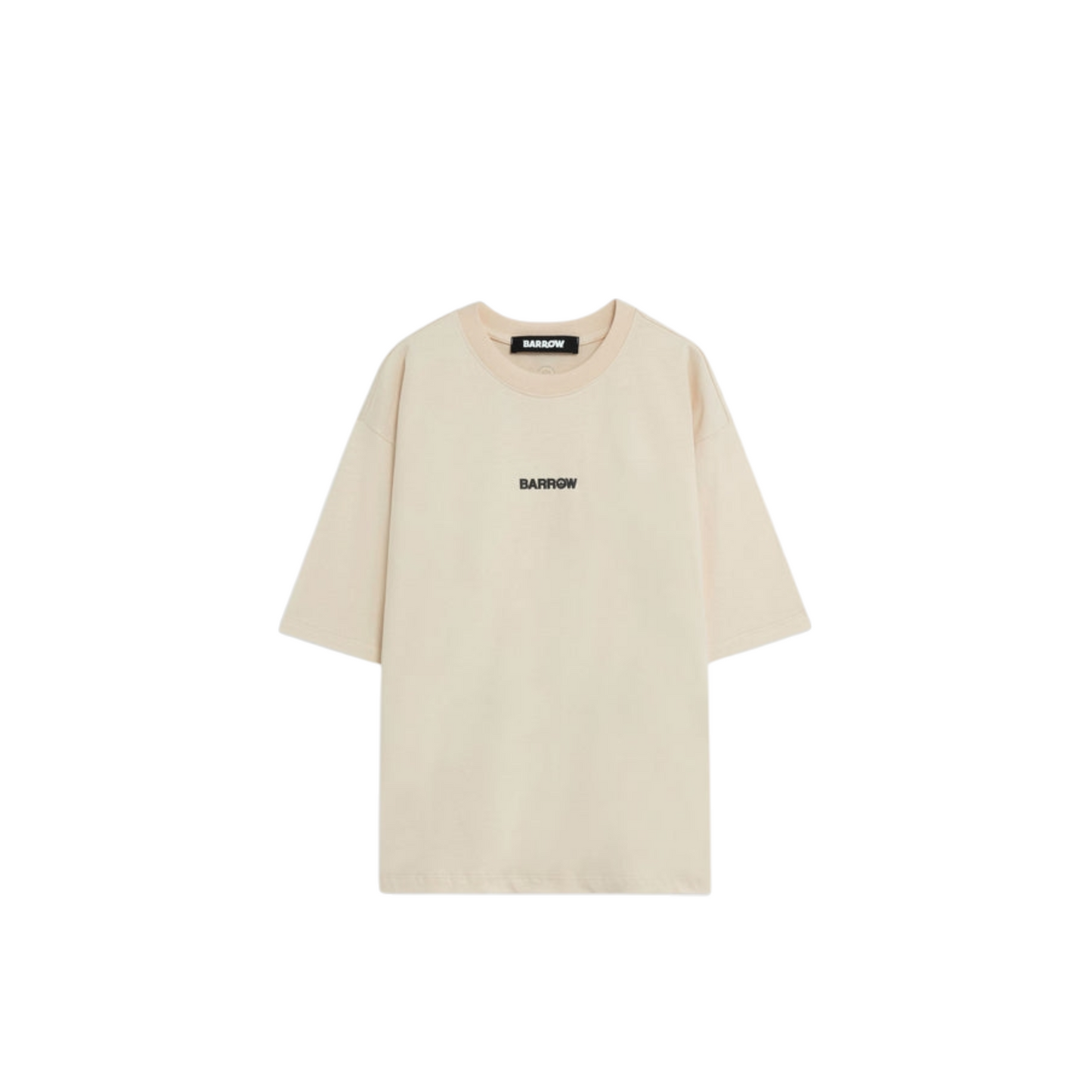 BARROW T-SHIRT WHITE BEIGE
