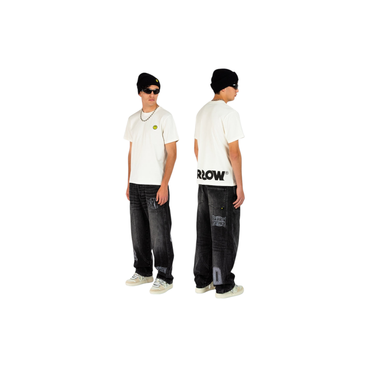 BARROW ICON T-SHIRT WHITE