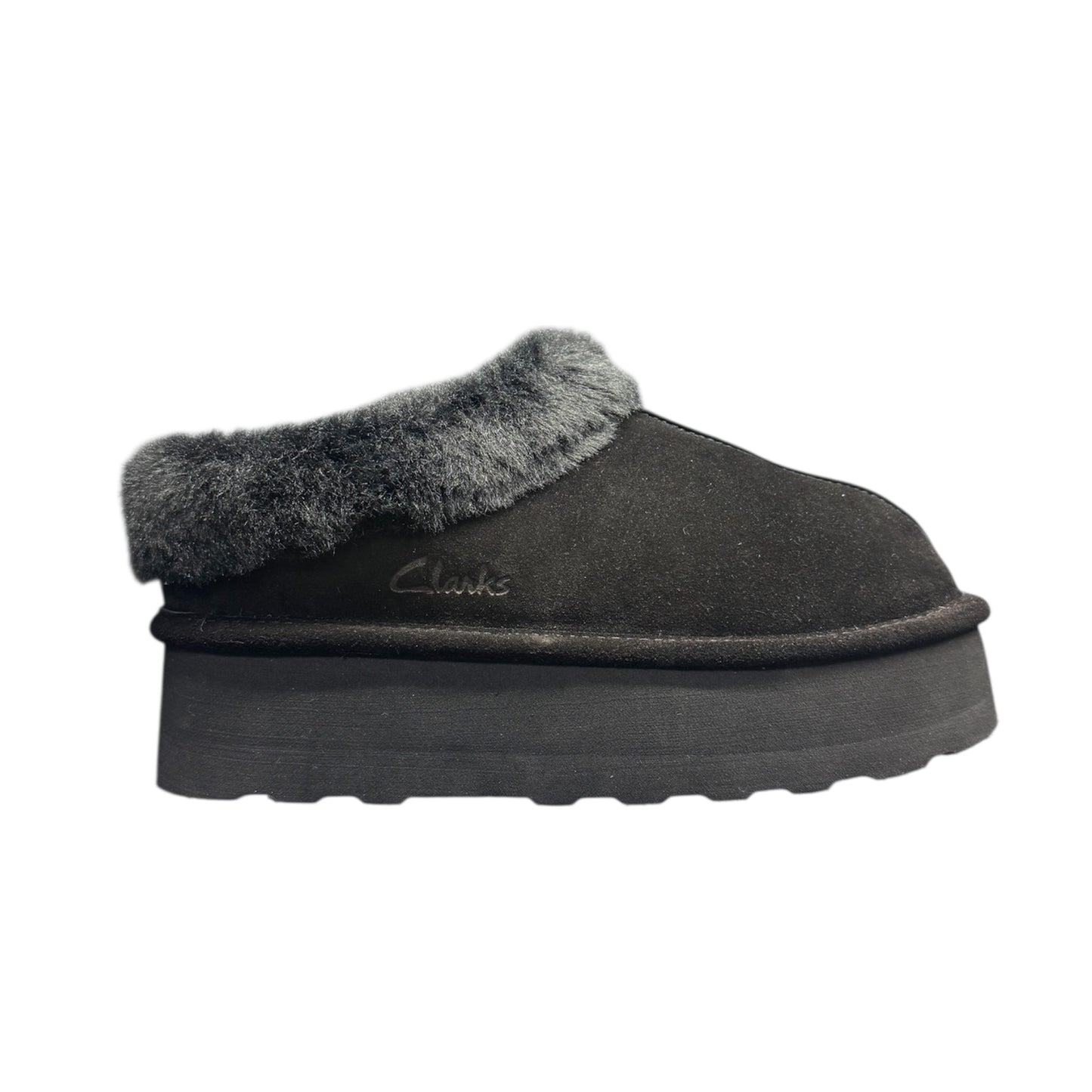 CLARKS PLATFORM BLACK