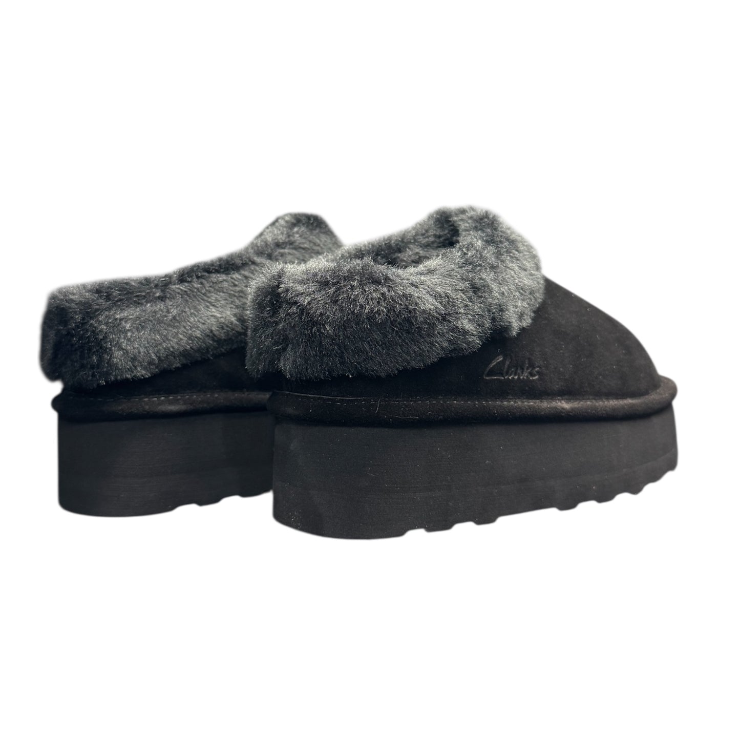 CLARKS PLATFORM BLACK